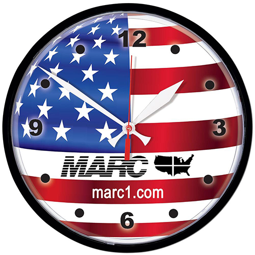 Analog Wall Clock. Made in the USA